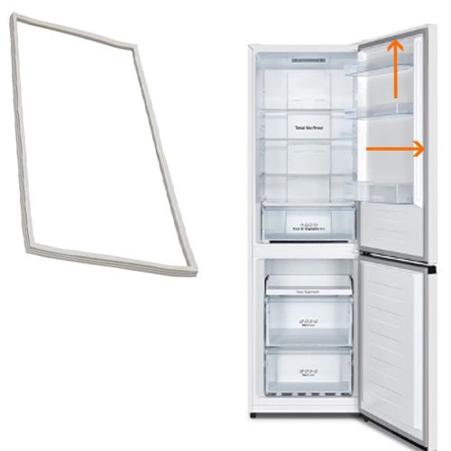 Burlete Puerta Frigorifico Hisense RB390N4AW1, NUEVA. Alto: 98 cms, Ancho: 56 cms