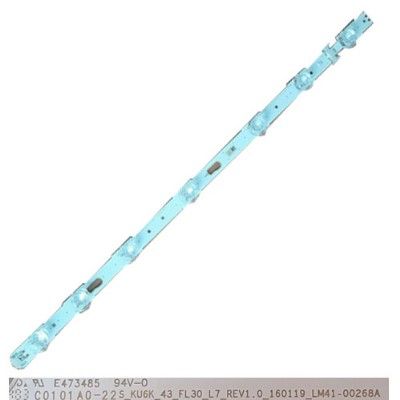 Tira 7 Leds Samsung UE43KU6000K REV1.0_160119_LM41-00268A BN96-41220A