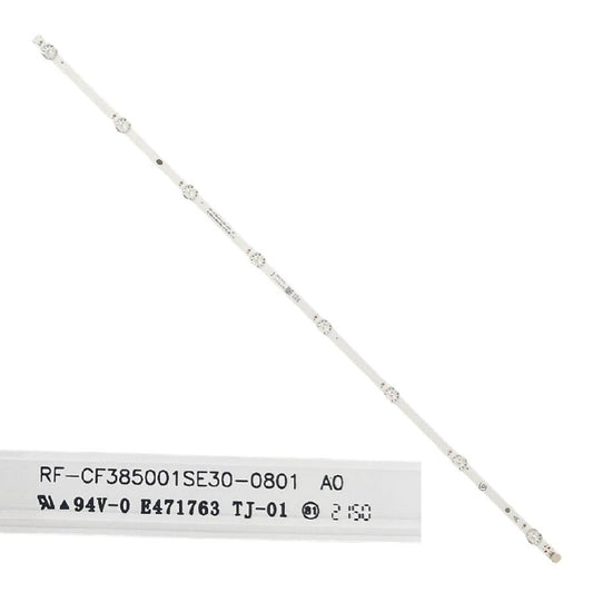 Tira 8 leds HITACHI 39HE2200 RF-CF385001SE30-0801 swap de desmontaje