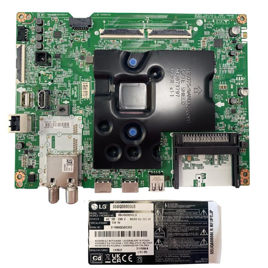 Placa Main LG 65UQ80006LB EAX69581205(1.0)