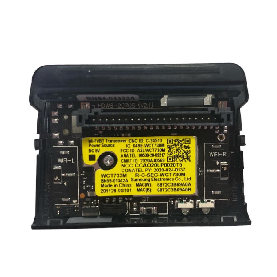 M�dulo Botonera/IR Samsung UE43BU8000K BN59-01342A