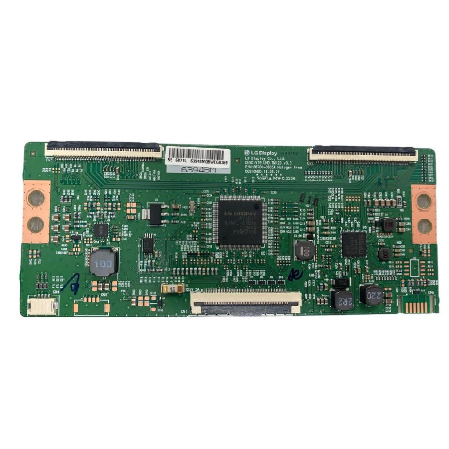 Placa TCon TOSHIBA 55UF3D63DA 6870C-0805A V19_UHD_TM120_v0.3