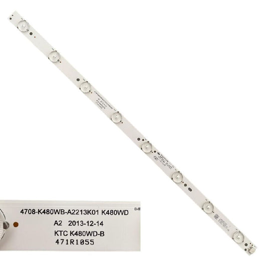 Tira 8 leds PHILIPS 48PFA4609/00 KTC K480WD-b 4708-K480Wb-A2213K01