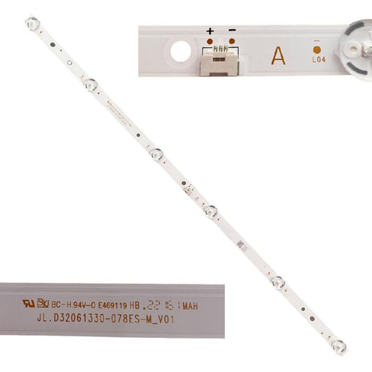 Tiras leds Toshiba 32L3163DG TYPE A JL.D32061330-078ES-M_V01