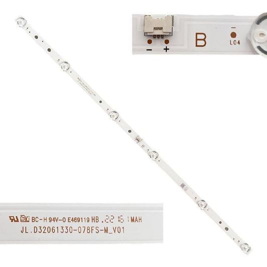 Tiras leds Toshiba 32L3163DG TYPE B JL.D32061330-078FS-M_V01
