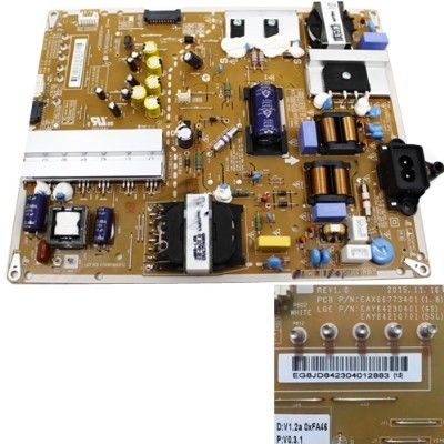 Fuente EAX66773401 1.8 , EAY64210701 LGP55L-16UL6 LG 55UH650V-ZB