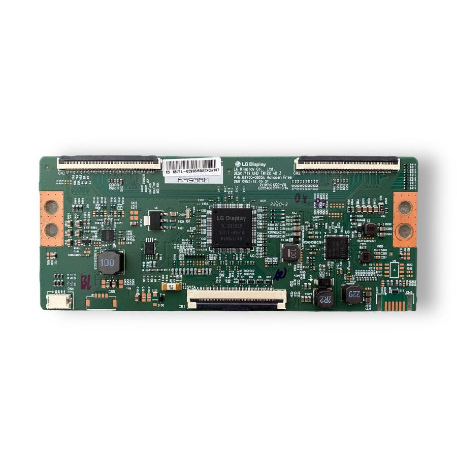 Placa TCon TOSHIBA 65UF3D63DA 6871L 6870C-0805A