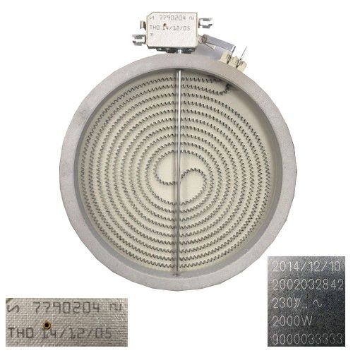 Resistencia Vitro BALAY 3EE721LS/01 230w/2000w 20 cms SWAP/USADO 7790204, 2002032842