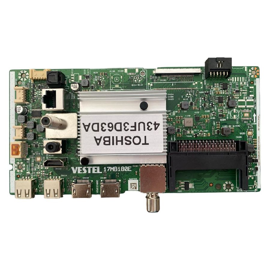 Placa Main TOSHIBA 43UF3D63DA 17MB180E 23806386