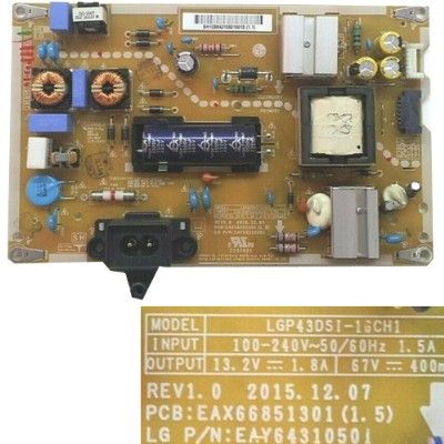 Fuente Alimentación LG EAY64310501 EAX66851301 1.5
