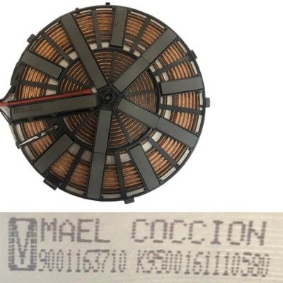 Bobina Inducción 9001163710 K9500161110580  Balay 3EB985LT/06 30 cms