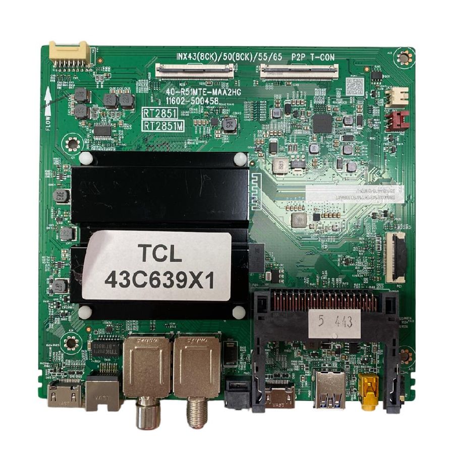 Placa Main TCL 43C639X1 40-R51MTE-MAA2HG 11602-500458