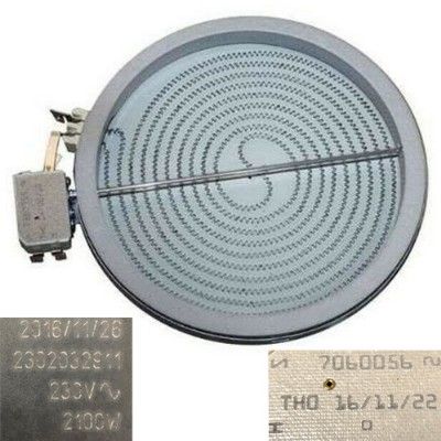 Resistencia Vitro 2302032911 7060056 TEKA TZ 6415 VR 00 2100w 230V 23 cms