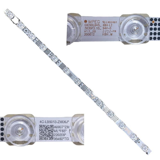 Tira 6 leds TCL 50P615 GIC50LB45_ 3030F2.1D 4C-LB5013-ZM06J