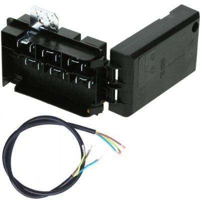 Cable Alimentación con Caja de Conexion PA223Sn Vitro Teka TZ6415 VR 00