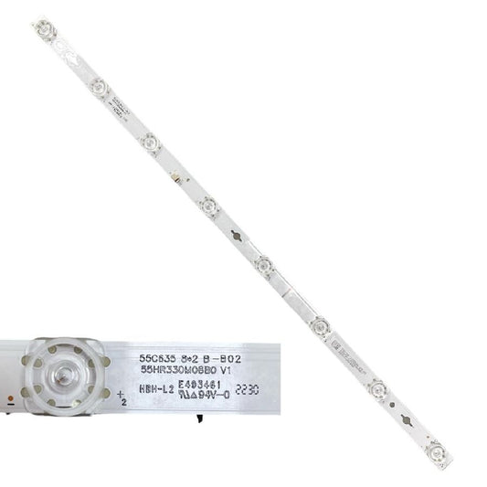 Tira 8 leds TCL 55C639 55C635 55HR330M08B0