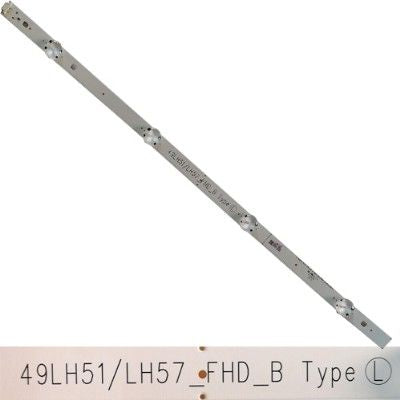 Tira 4 leds 49LH57/LH57_FHD_B, LG 49LH5100