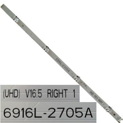 Tira 4 leds 6916L-2705A RIGTH 1, LG 49UH610V