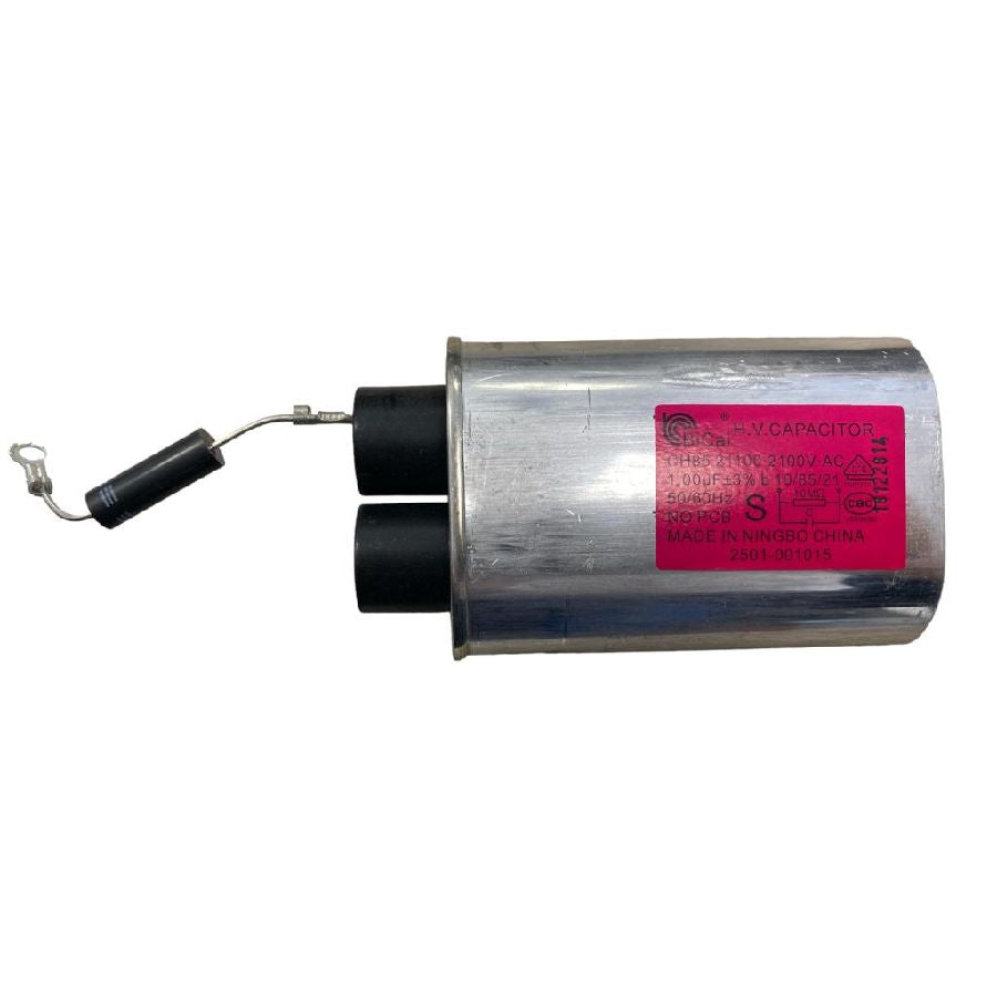 Condensador Alta Tensión Microondas Samsung MC28M6055CS CH85 21100-2100V-AC 1.00uF
