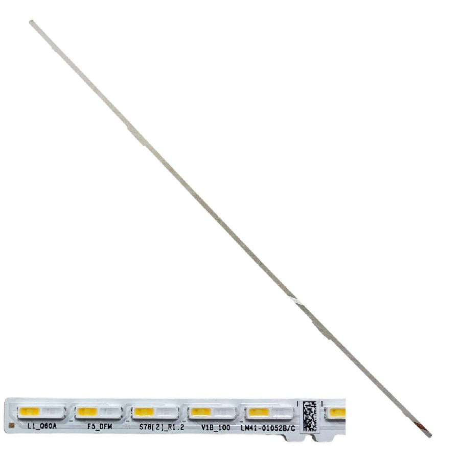 Tiras Led Samsung QE65Q74AAT LM41-01052B/C swap de desmontaje