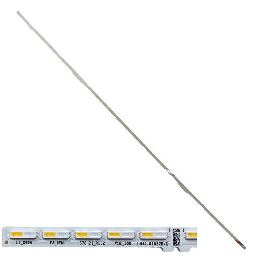 Tiras Led Samsung QE65Q74AAT LM41-01052B/C swap de desmontaje