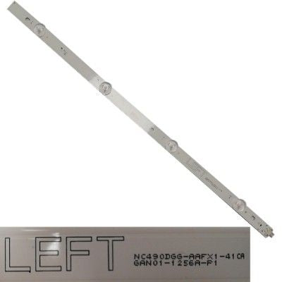 Tira 4 leds GAN01-1265A-P1 LEFT, LG 49UJ634V