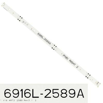 Tira 3 leds 6916L-2589A, LG 49LH630V
