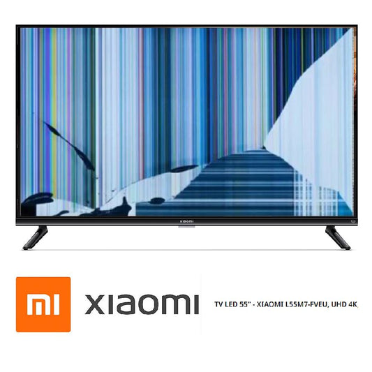 XIAOMI L55M7-FVEU NUEVO, Con pantalla - panel rota, para despiece. SIN MANDO A DISTANCIA.