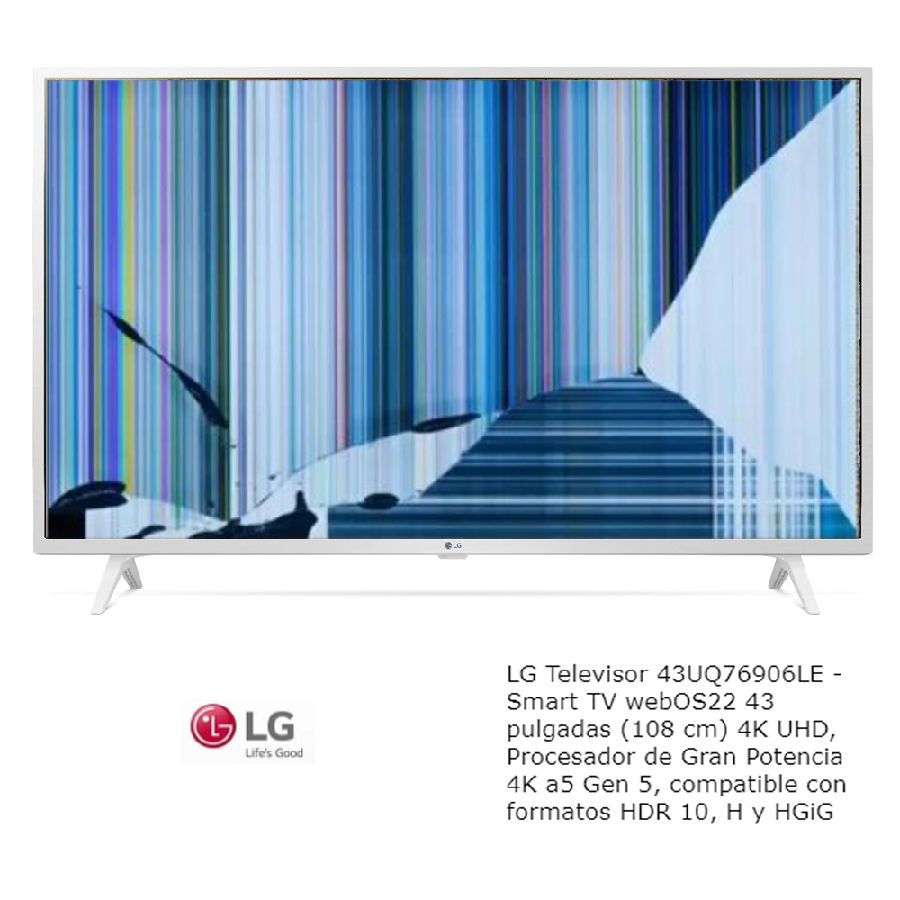 DESPIECE TV LG 43UQ76906LE