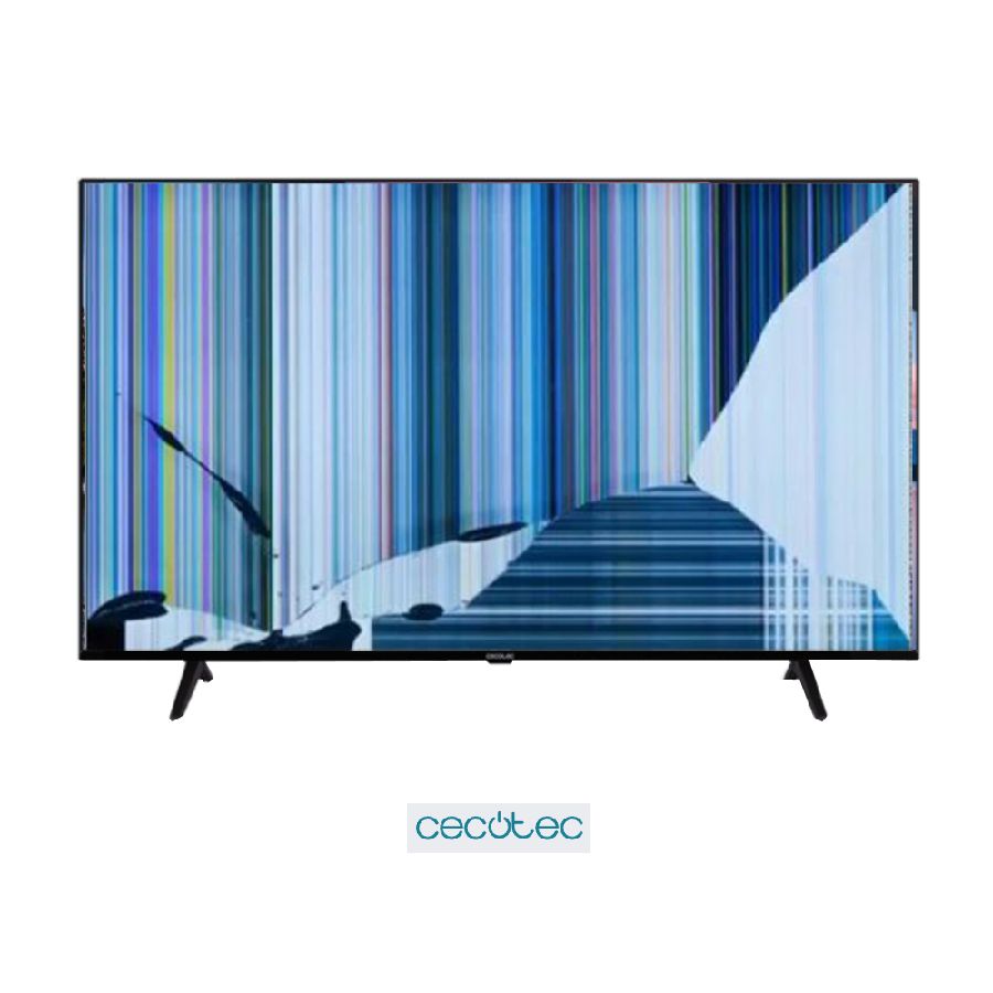 CECOTEC ALU00050 NUEVO, Con pantalla - panel rota, para despiece. SIN MANDO A DISTANCIA.