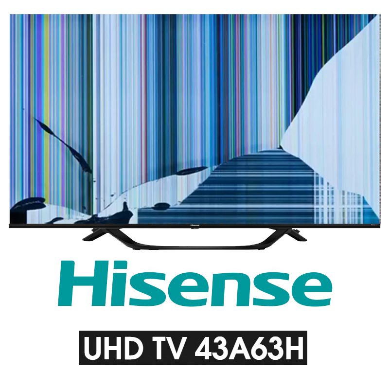 Hisense 43A63H, NUEVOS, Con pantalla - panel rota, para despiece. SIN MANDO A DISTANCIA.