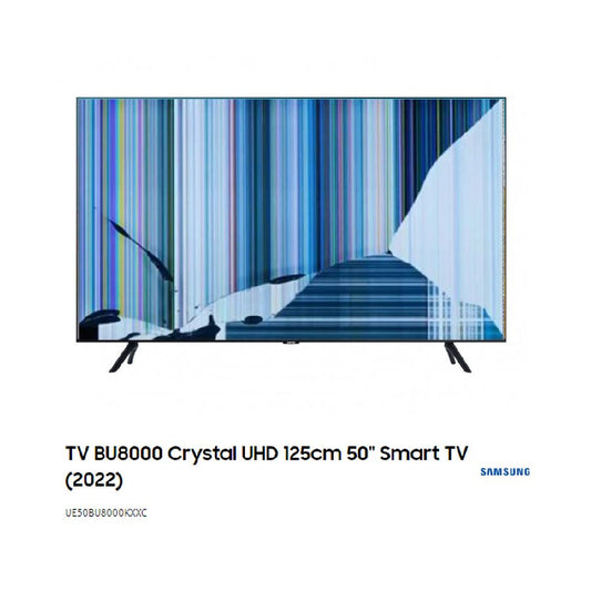 SAMSUNG UE50BU8000KXXC NUEVO, Con pantalla - panel rota, para despiece. SIN MANDO A DISTANCIA.