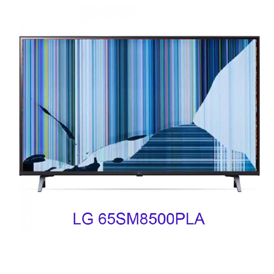 LG 65SM8500PLA, NUEVOS, Con pantalla - panel rota, para despiece. SIN MANDO A DISTANCIA.