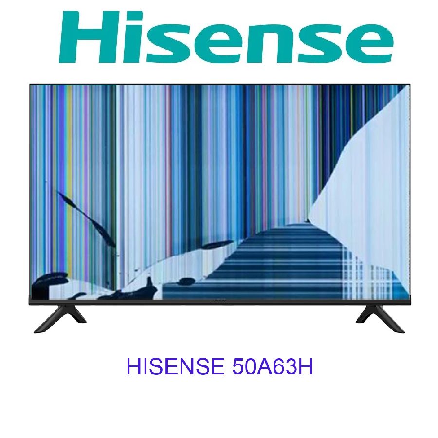 HISENSE 50A63H, NUEVOS, Con pantalla - panel rota, para despiece. SIN MANDO A DISTANCIA.