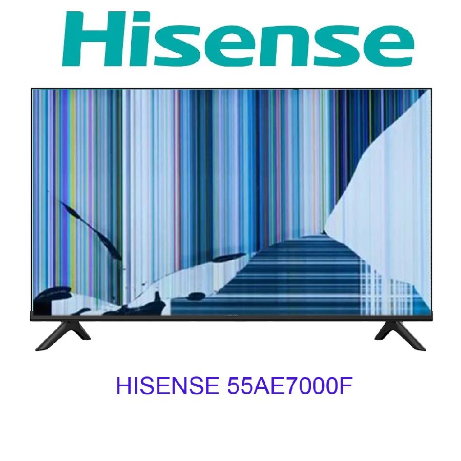 HISENSE 55AE7000F, NUEVOS, Con pantalla - panel rota, para despiece. SIN MANDO A DISTANCIA.