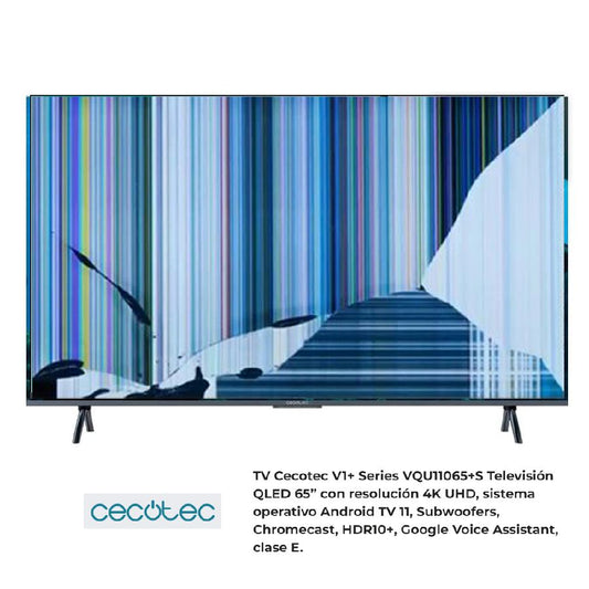 CECOTEC VQU11065+, NUEVOS, Con pantalla - panel rota, para despiece. SIN MANDO A DISTANCIA.
