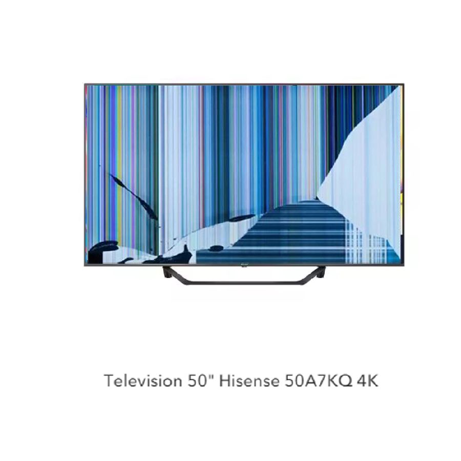 HISENSE 50A7GQ, NUEVOS, Con pantalla - panel rota, para despiece. SIN MANDO A DISTANCIA.