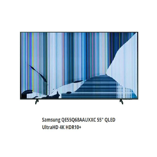SAMSUNG QE55Q68AAU NUEVO, Con pantalla - panel rota, para despiece. SIN MANDO A DISTANCIA.