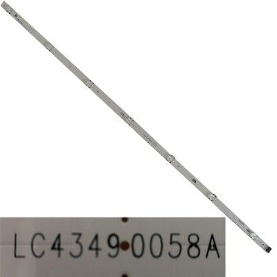 Tira 7 leds LC4349 0058A, LG 43LJ594V
