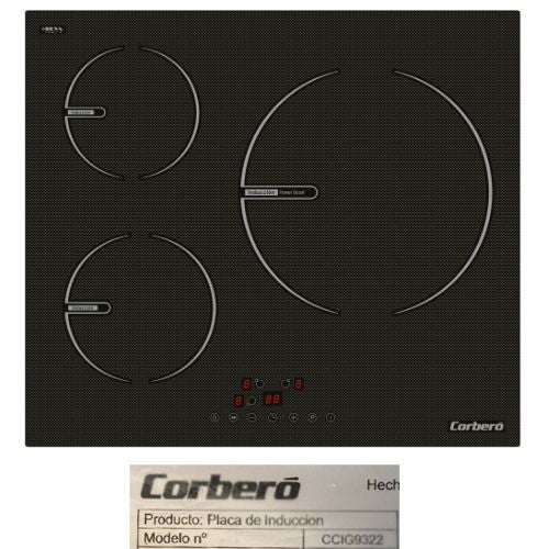 Despiece vitrocerámica Corbero CCIG9322