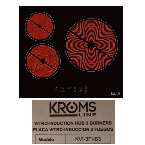 Despiece vitrocerámica Kroms Line KVI 3FI B3