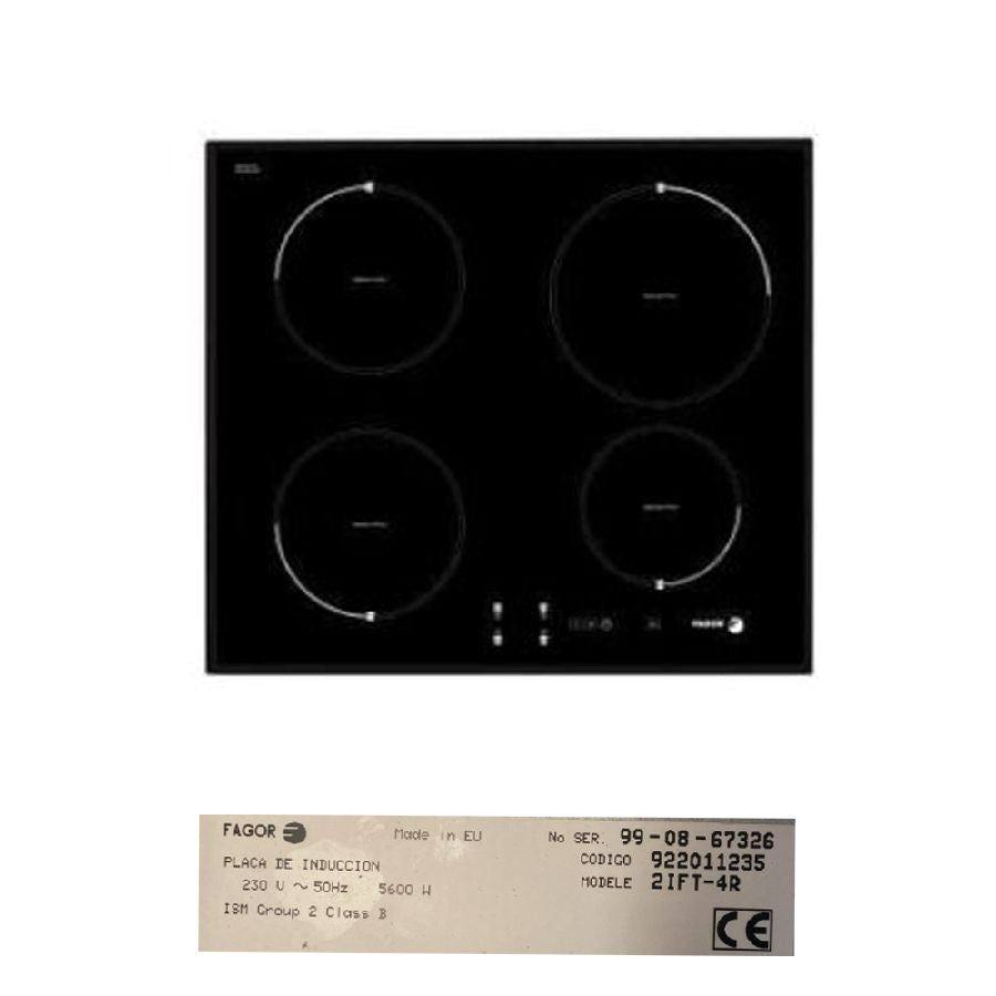 Despiece vitrocerámica FAGOR 2IFT-4R