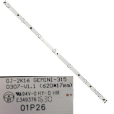 Tira 7 leds 01P26, LG 32LH500D