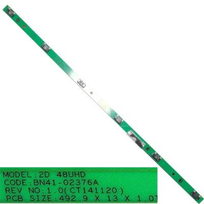 Tira conexión leds BN41-02376A, Samsung UE48JU6400K