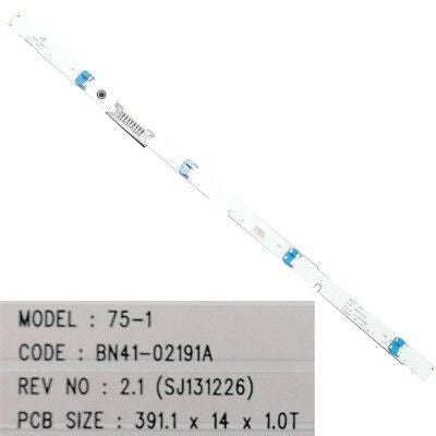 Tira Conexión Leds BN41-02191A, Samsung UE75H6400AW