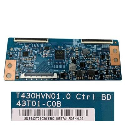 Placa T-Con LG 43LH500T T430HVN01.0 Ctrl BD 43T01-COB