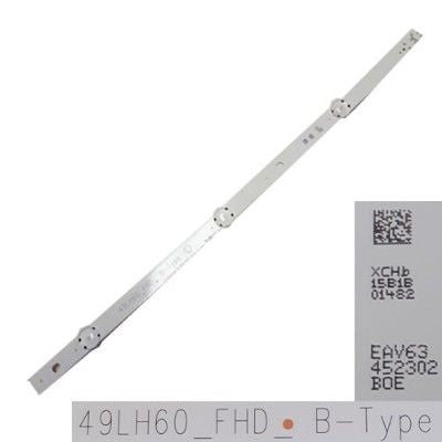 Tira 3 leds LG 49LH630V 49LH60_FHD_B-TYPE EAV63452302B0E