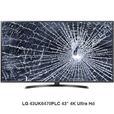 LG 43UK6470PLC, NUEVOS, Con pantalla - panel rota, para despiece. SIN MANDO A DISTANCIA.