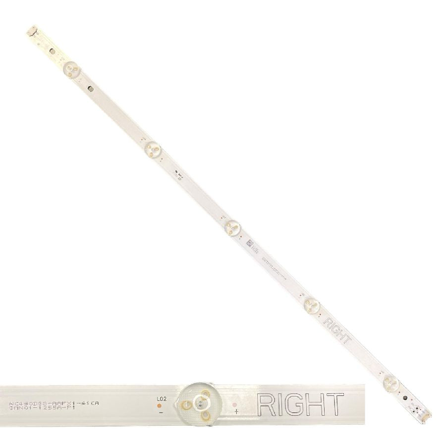 Tira 5 leds LG 49UJ634V-ZD NC490DGG-AAFX1-41 RIGHT