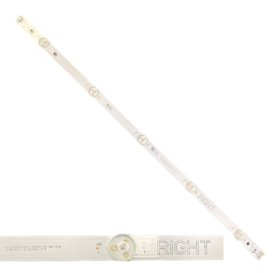 Tira 5 leds LG 49UJ634V-ZD NC490DGG-AAFX1-41 RIGHT
